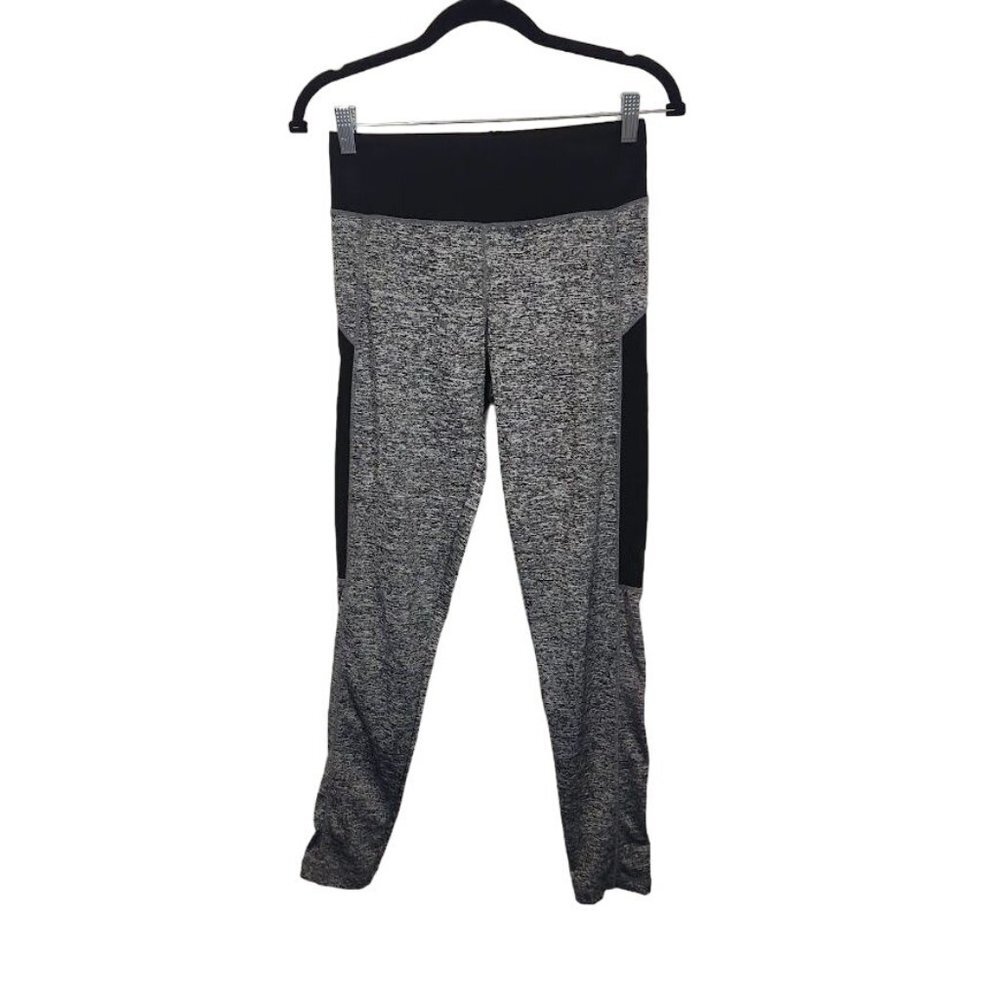 J&Me‎ Sport Marled Gray Atheltic Leggings - Size Medium